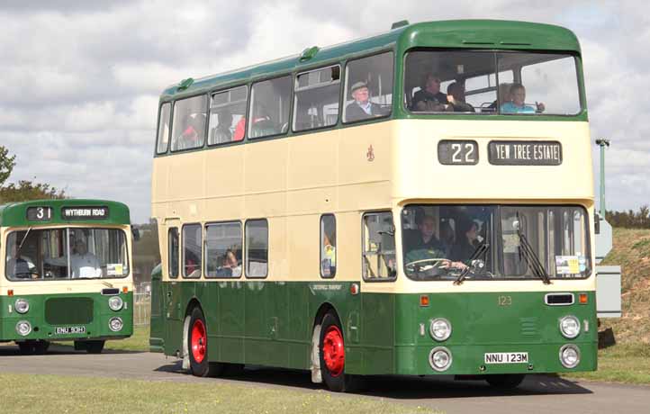 Chesterfield Corporation Daimler Fleetline Roe 123